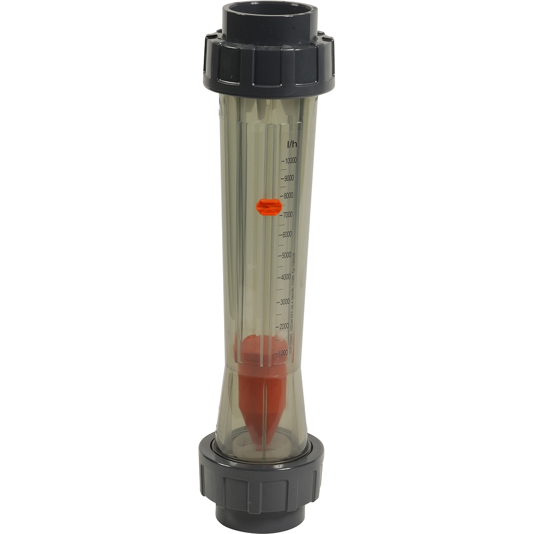 Débitmètre-FT61A-DFM-PVC-U Débitmètre à ludion flotteur standard PVCu/EPDM DN10 d16 - 5/60 lh
