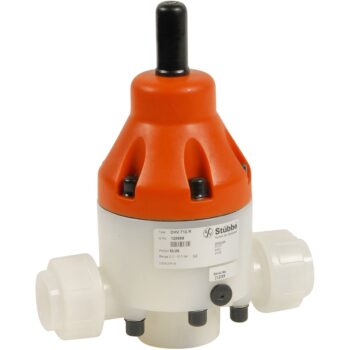DHV 712-R PVDF - Soupape de décharge STUBBE PVDF/FPM