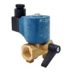 Electrovanne laiton à commande manuelle Ceme ecm93