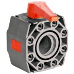 Robinet à boisseau sphérique en PVC-U WAFER - Gain d'espace et performance