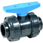 Robinet à boisseau sphérique en PVC PS10 à coller - Solution économique pour piscines