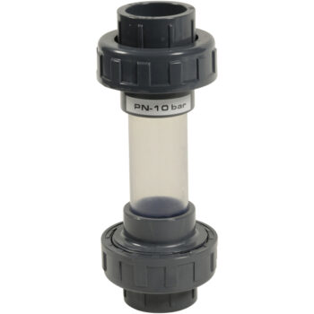 VISOR PVC - Contrôleur de circulation à coller PVCu/EPDM DN15 d20