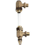 L 138 - Garniture de niveau simple en laiton