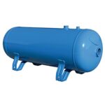 Réservoir air comprimé horizontal peint avec pieds 11b 10L