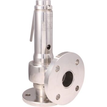 Soupape inox à brides type G14/L, DN20/25, 10 bar