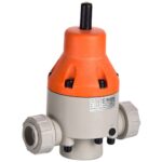 DHV712-R PP - Soupape de décharge union femelle à souder PP/FPM DN10 d16