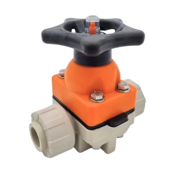 MV310 PP - Vanne à membrane manuelle STUBBE PP/EPDM