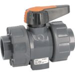 Robinet à boisseau sphérique en PVC-U PN16 - Résistance accrue pour hautes pressions