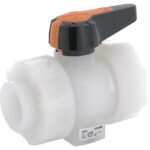 C200 PVDF- Robinet à tournant sphérique union femelle à souder