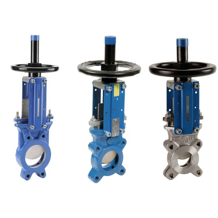 Vannes guillotine unidirectionnelle