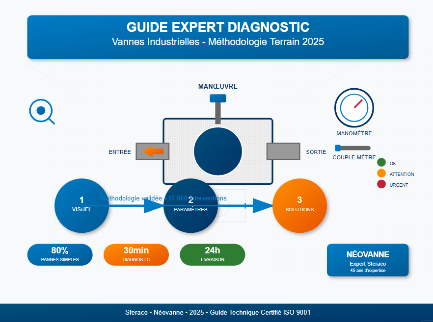 Guide Expert : Diagnostic Panne Vanne Industrielle