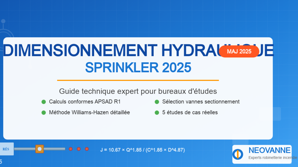 Vannes Sectionnement sprinkler