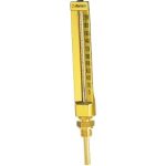 Thermomètre Vertical Droit SFERACO 1671 - Plongeur 63mm - Raccord Laiton 1/2"