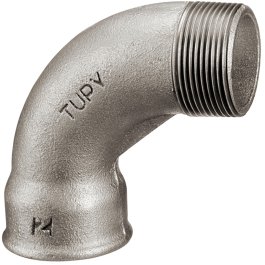 RFM 1A NOIR 4" COURBE M-F COURTE 90° 1A COURBE NOIR MF COURTE 90°