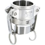 RC 2242 3" COUPL INOX MALE B