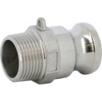 RC 2246 3" ADAPT INOX MALE F