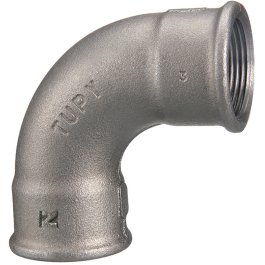 RFM 2A NOIR 4" COURBE F-F COURTE 90° 2A COURBE NOIR FF COURTE 90°