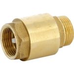 Clapet anti-retour double guidage laiton CW617N 4MS F/M BSP PN16 SFERACO 316