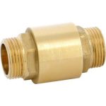 Clapet anti-retour double guidage laiton CW617N/Nylon SFERACO 328 BSP PN16 - ACS