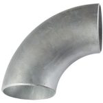 RAS COURBE3D 90°GALVANISE 219,1MM EP.6,3 3DG-90°COURB.GALV.SANS SOUDURE EN10253-1