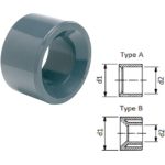 REDUCTION SIMPLE PVC-U M/F 250x160