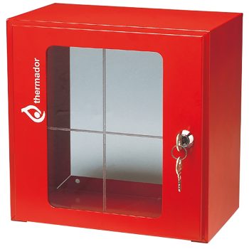 Boîtier sous verre dormant rouge — THERMADOR