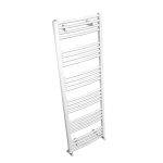 MAHANA - Sèche-serviettes galbé hydraulique blanc — THERMADOR