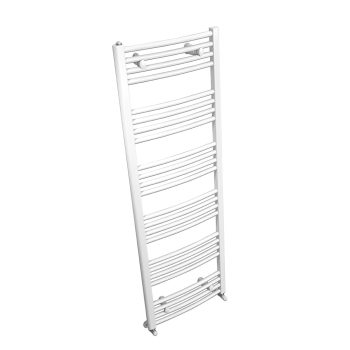 MAHANA - Sèche-serviettes galbé hydraulique blanc — THERMADOR