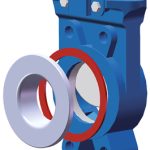 Déflecteur Inox CF8M pour Vanne à Guillotine — DN50 à DN350, SECTORIEL