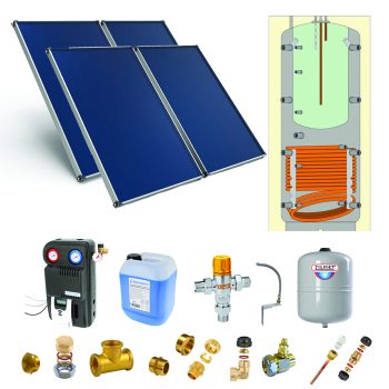 ASTREA G Kit solaire SSC - chauffage et production ECS par bain-marie