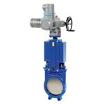Vanne Guillotine Fonte/NBR avec Servomoteur Électrique AUMA SA — S-170 DN50 à DN150