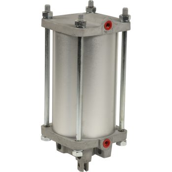 Vérin pneumatique double effet pour vanne à guillotine plastique ARES