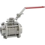 Robinet à boisseau sphérique inox ELSA 1.4435 Oxygène — DN8 à DN50 PN63