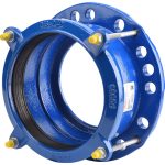 Adaptateur de bride universel large plages fonte Sferaco série 2501 PN10/16 joint EPDM